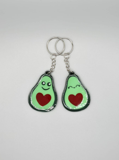 Pareja amorosa de Aguacates