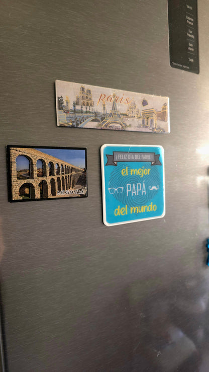 Imán personalizado "Feliz Día del Padre"