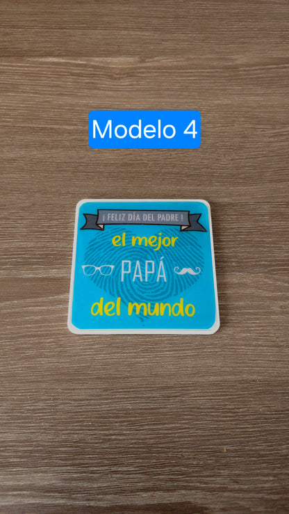 Imán personalizado "Feliz Día del Padre"